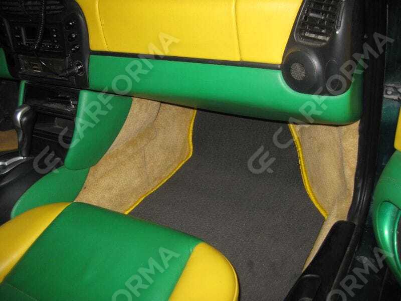 Ворсовые коврики на Porsche Boxster (986) 1996&nbsp;-&nbsp;2004 в Стерлитамаке