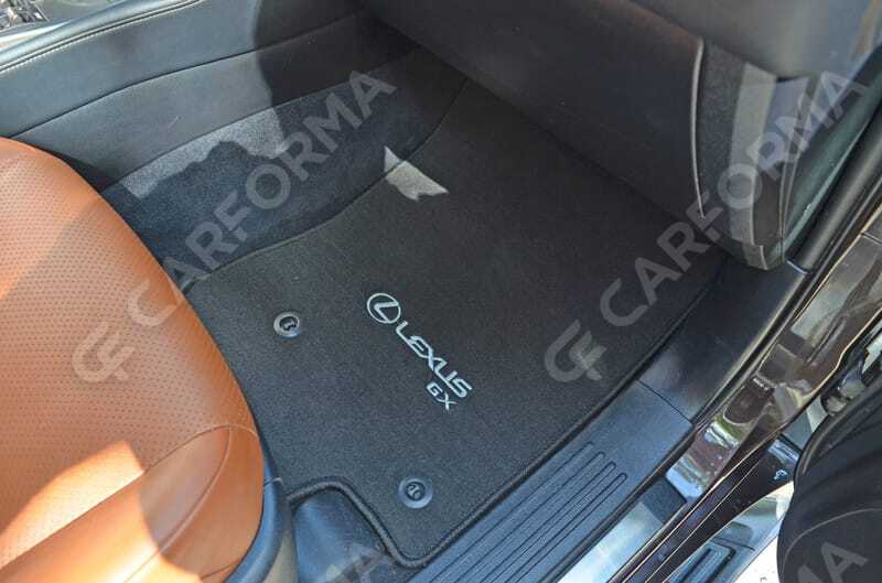 Ворсовые коврики на Lexus GX 460 2009&nbsp;-&nbsp;2023 в Стерлитамаке