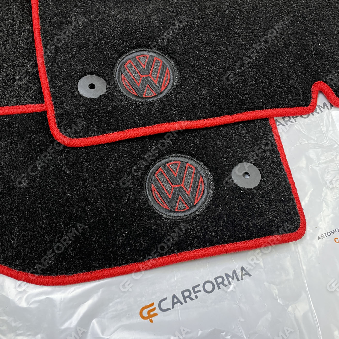 Ворсовые коврики на Volkswagen Amarok 2011&nbsp;-&nbsp;2026 в Стерлитамаке