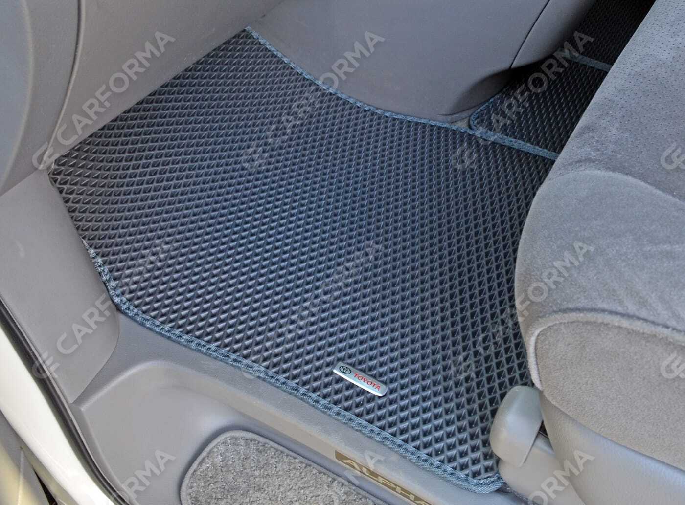 Ворсовые коврики на Toyota Alphard (H10) 2002&nbsp;-&nbsp;2008 в Стерлитамаке