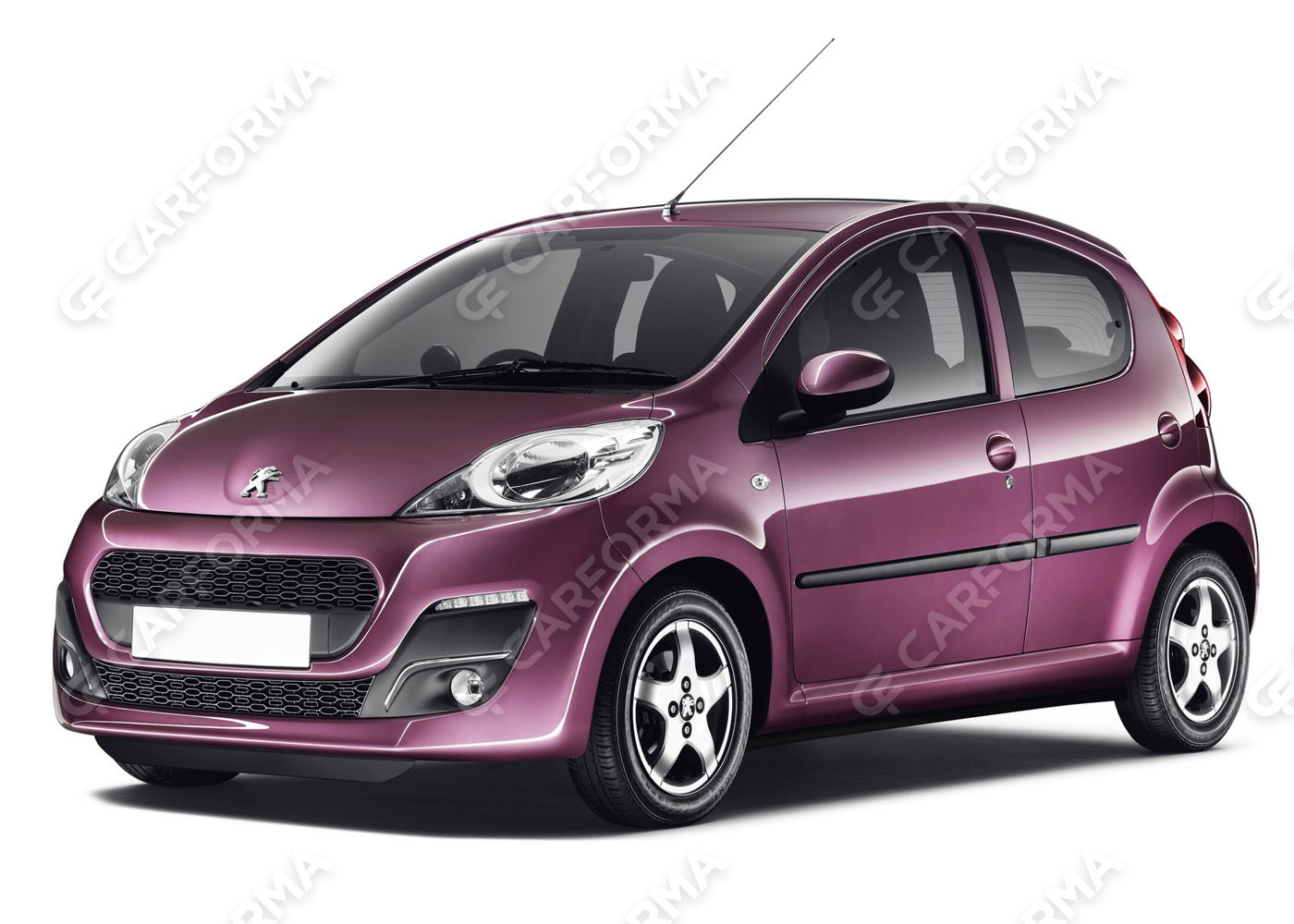 Ворсовые коврики на Peugeot 107 2005&nbsp;-&nbsp;2015 в Стерлитамаке