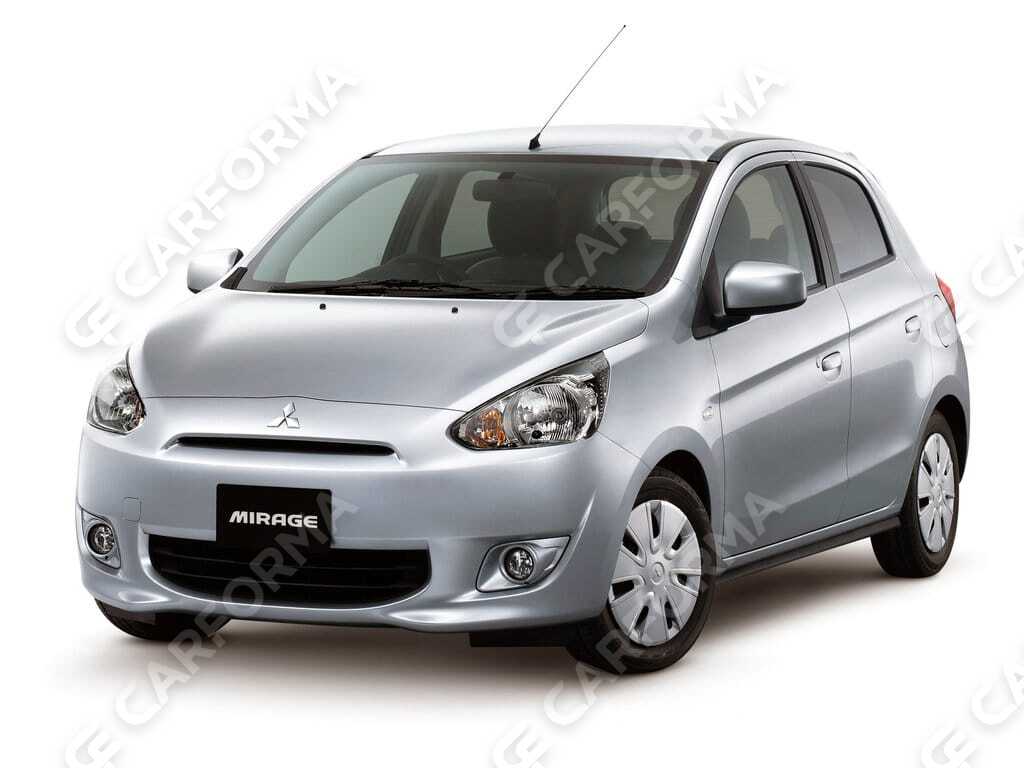Ворсовые коврики на Mitsubishi Mirage VI 2012&nbsp;-&nbsp;2026 в Стерлитамаке