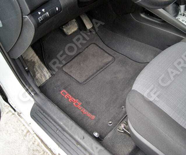 Ворсовые коврики на KIA Ceed I 2007&nbsp;-&nbsp;2012 в Стерлитамаке