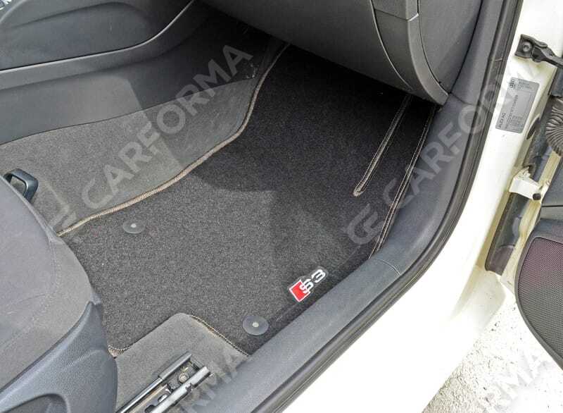 Ворсовые коврики на Audi S3 (8V) 2013&nbsp;-&nbsp;2021 в Стерлитамаке