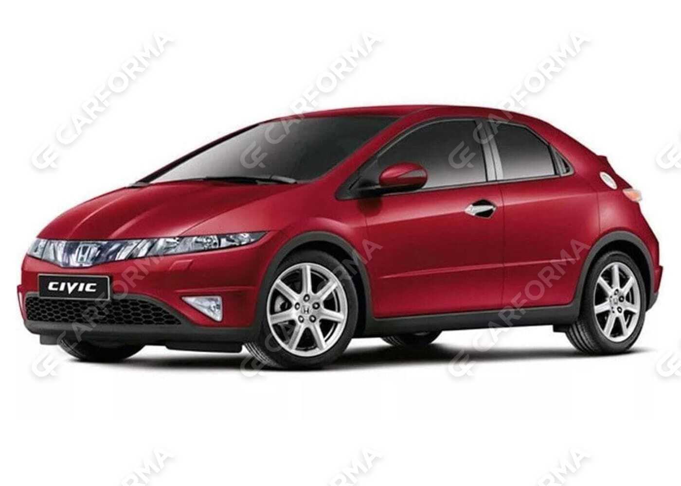Ворсовые коврики на Honda Civic VIII 5d 2006&nbsp;-&nbsp;2012