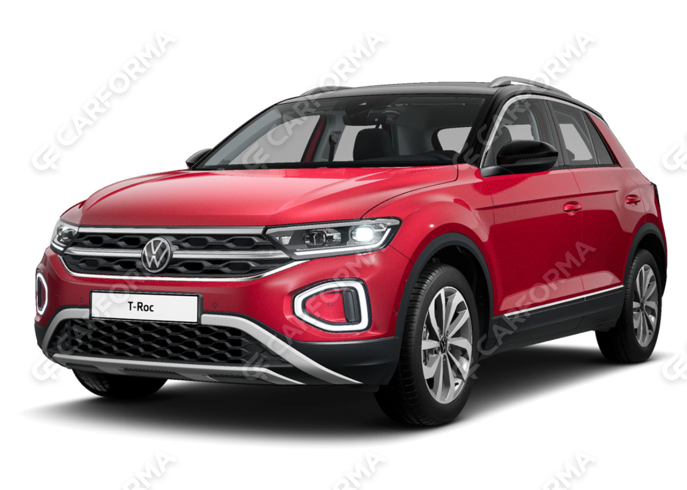 Ворсовые коврики на Volkswagen T-Roc 2017&nbsp;-&nbsp;2026