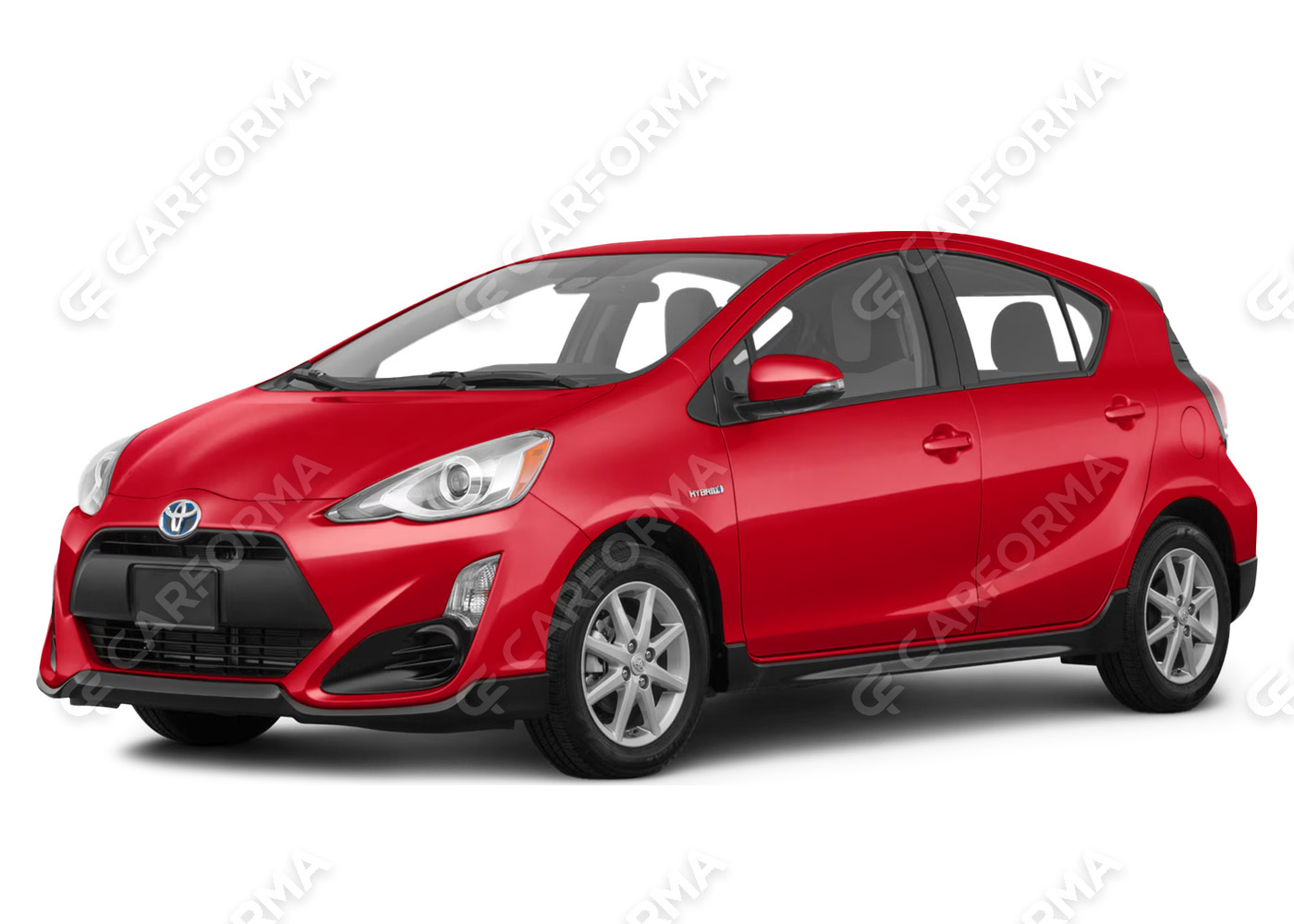 Ворсовые коврики на Toyota Prius C 2011&nbsp;-&nbsp;2021 в Стерлитамаке
