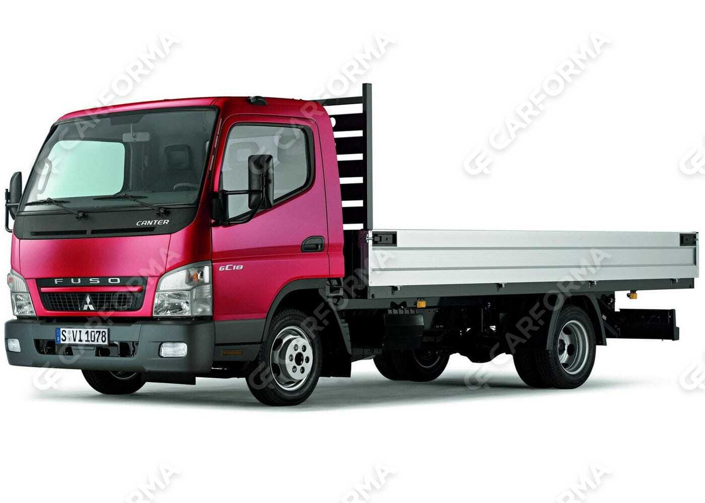 Ворсовые коврики на Mitsubishi Fuso Canter VII широкая кабина 2002&nbsp;-&nbsp;2017