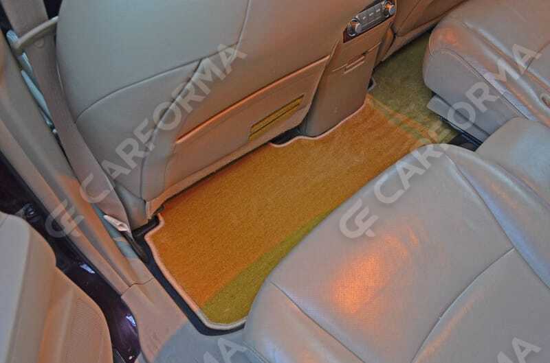 Ворсовые коврики на Toyota Highlander II 2007&nbsp;-&nbsp;2013 в Стерлитамаке
