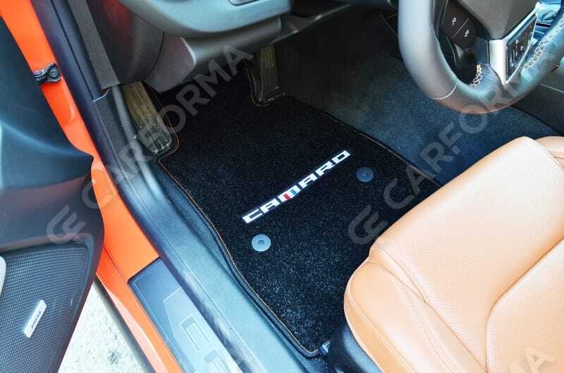 Ворсовые коврики на Chevrolet Camaro VI 2015&nbsp;-&nbsp;2024 в Стерлитамаке