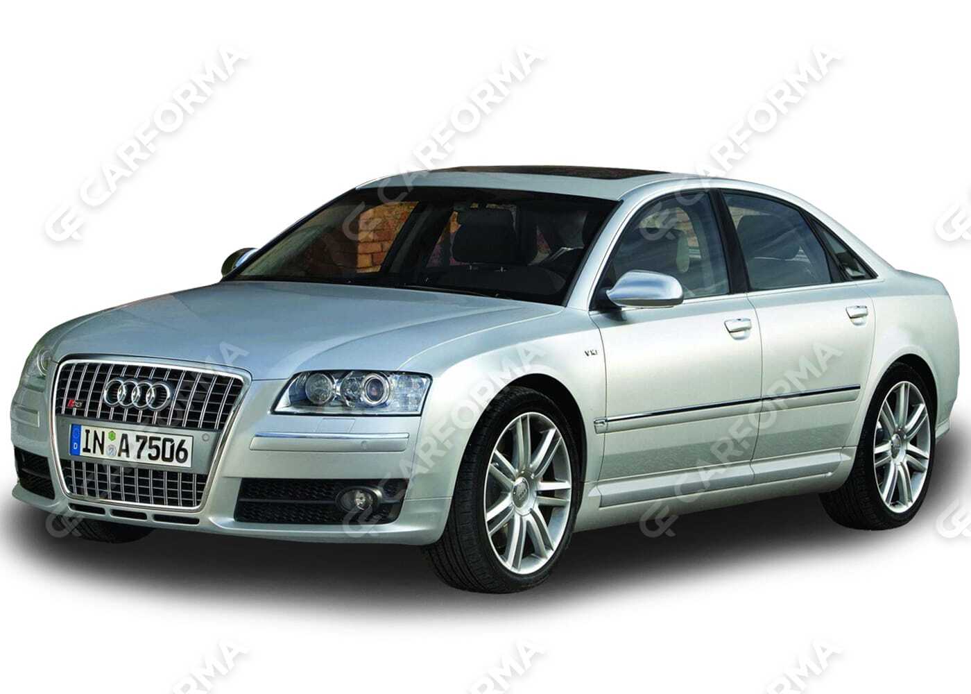 Ворсовые коврики на Audi S8 (D3) 2006&nbsp;-&nbsp;2011