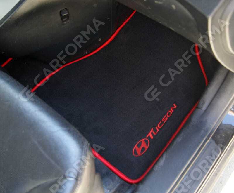 Ворсовые коврики на Hyundai Tucson I 2004&nbsp;-&nbsp;2010 в Стерлитамаке