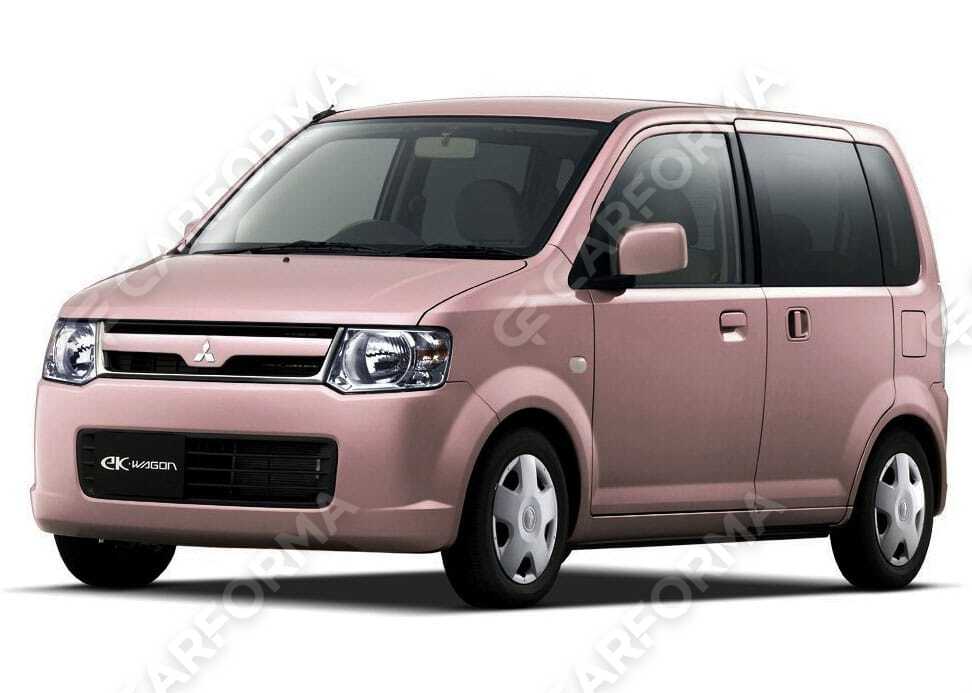 Ворсовые коврики на Mitsubishi eK Wagon II 2006&nbsp;-&nbsp;2013 в Стерлитамаке