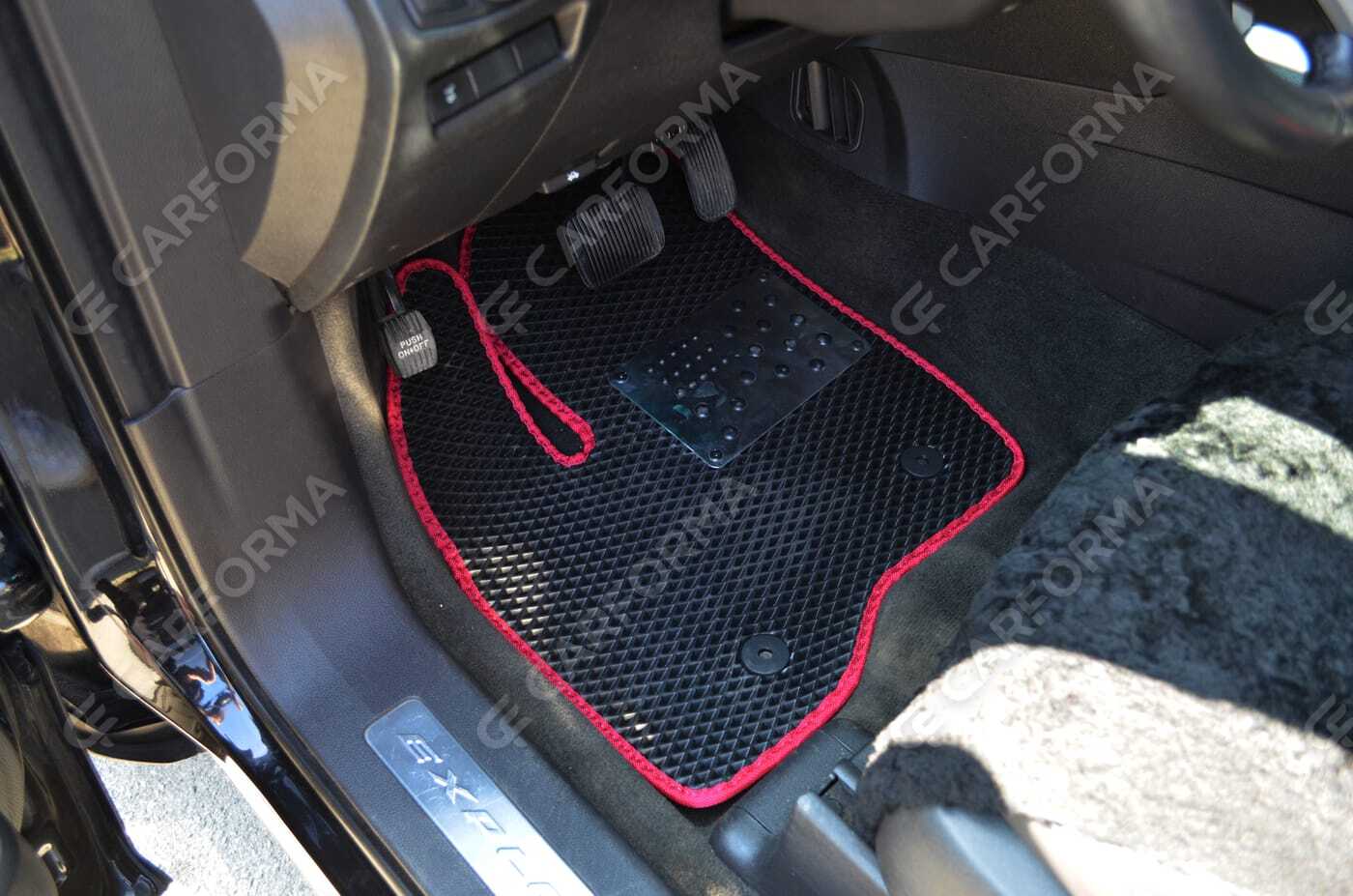 Ворсовые коврики на Ford Explorer V 2010&nbsp;-&nbsp;2019 в Стерлитамаке