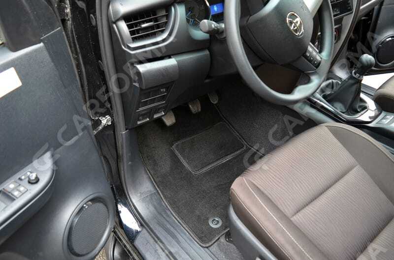 Ворсовые коврики на Toyota Fortuner II 2015&nbsp;-&nbsp;2026 в Стерлитамаке