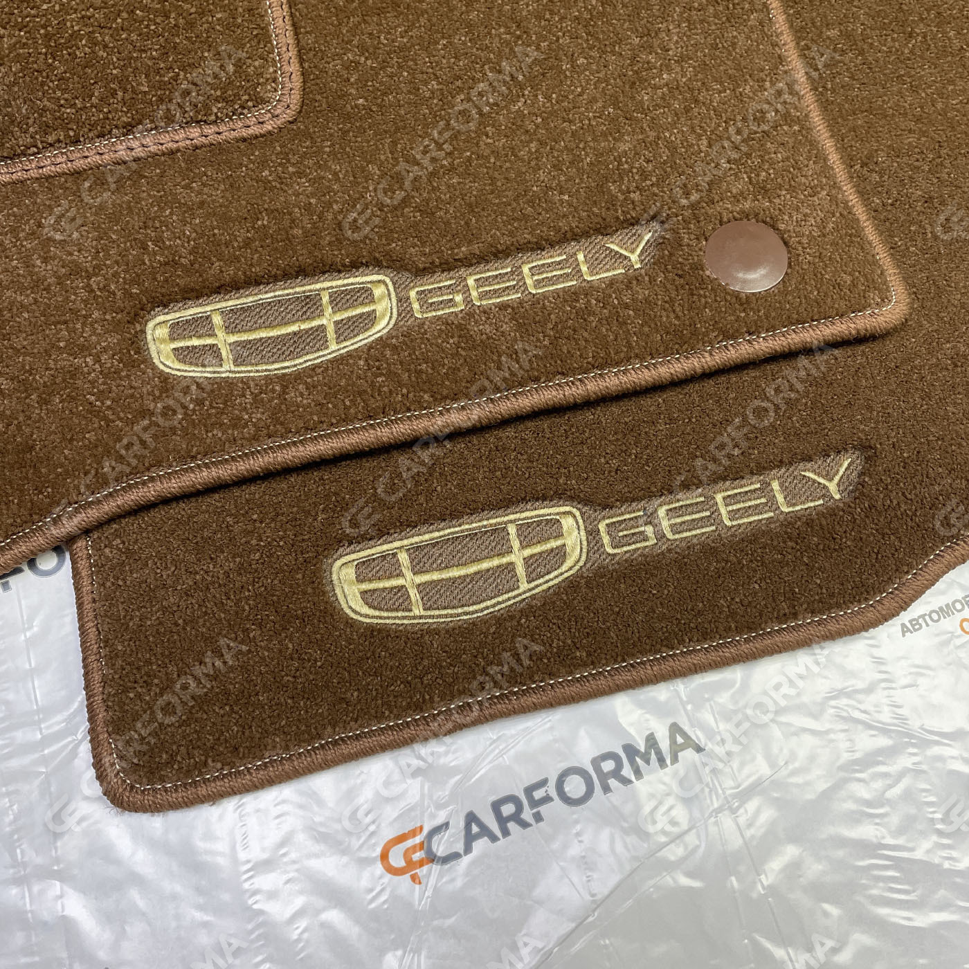Ворсовые коврики на Geely Coolray рестайлинг 2023&nbsp;-&nbsp;2026 в Стерлитамаке