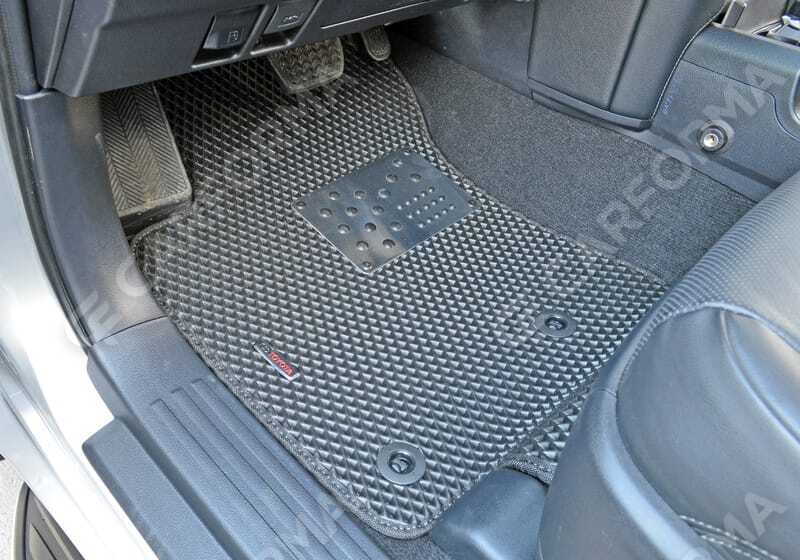 Ворсовые коврики на Toyota Land Cruiser Prado 150 2009&nbsp;-&nbsp;2023 в Стерлитамаке