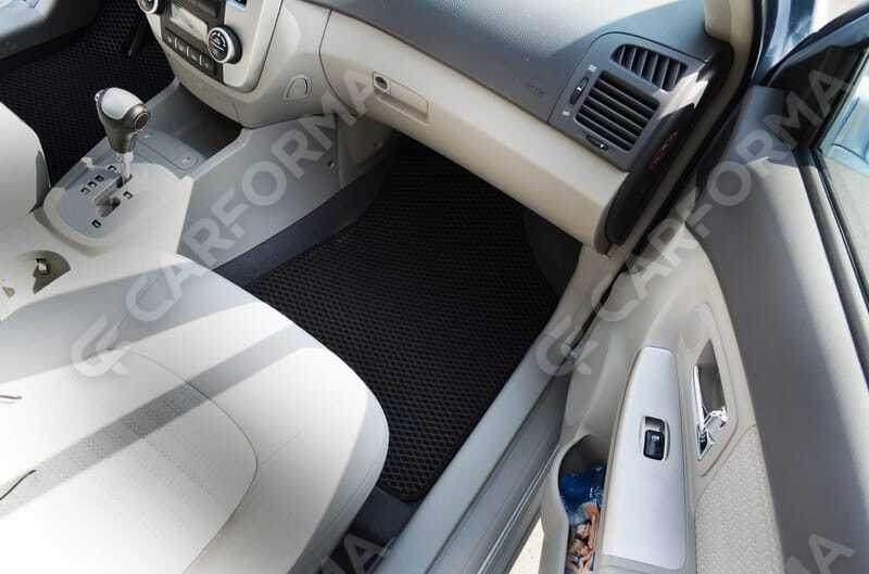 Ворсовые коврики на KIA Cerato I 2004&nbsp;-&nbsp;2008 в Стерлитамаке