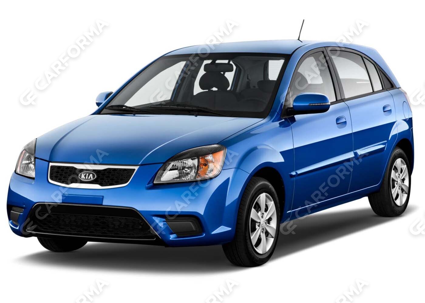Ворсовые коврики на KIA Rio II 2005&nbsp;-&nbsp;2011
