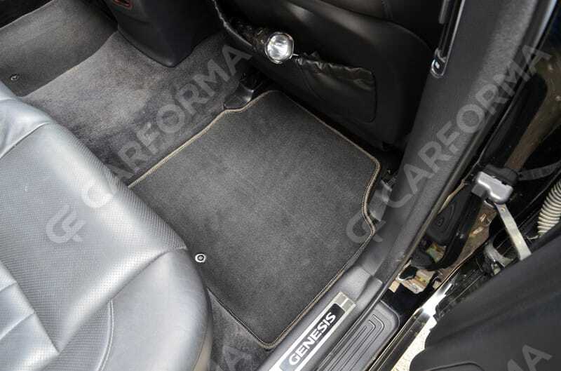 Ворсовые коврики на Hyundai Genesis I 2008&nbsp;-&nbsp;2014 в Стерлитамаке