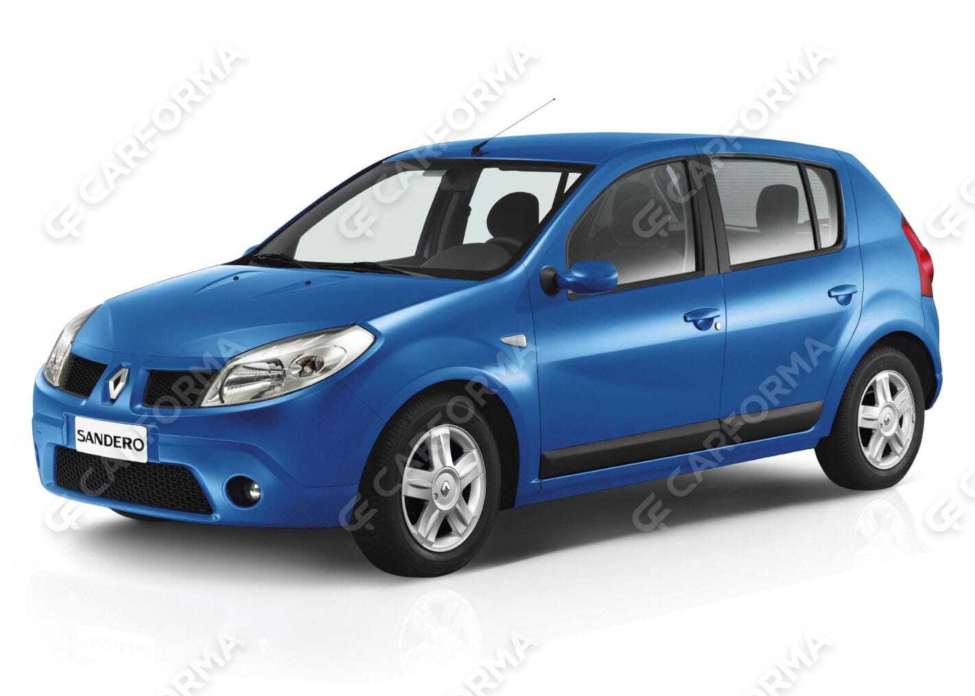 Ворсовые коврики на Renault Sandero I 2009&nbsp;-&nbsp;2014