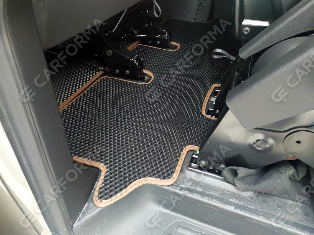 Ворсовые коврики на Volkswagen Caravelle (T6.1) 2019&nbsp;-&nbsp;2024 в Стерлитамаке