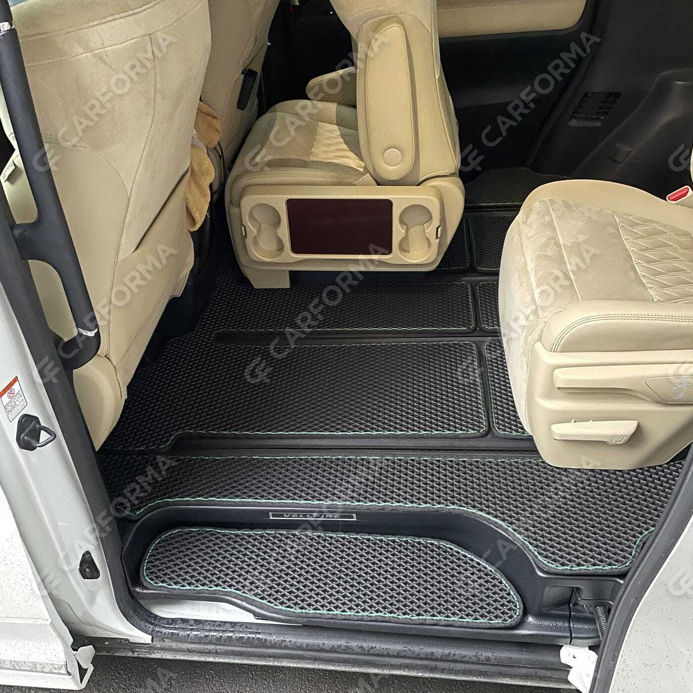 Ворсовые коврики на Toyota Vellfire (H30) 2015&nbsp;-&nbsp;2023 в Стерлитамаке