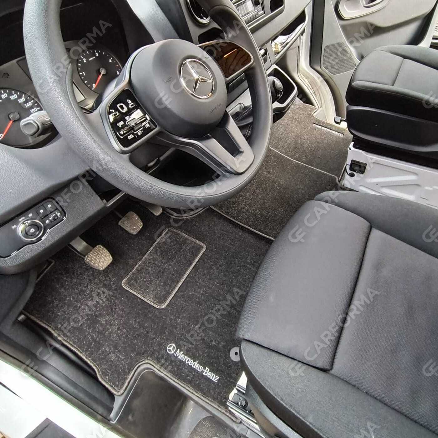 Ворсовые коврики на Mercedes Sprinter (W907/W910) 2018&nbsp;-&nbsp;2026 в Стерлитамаке