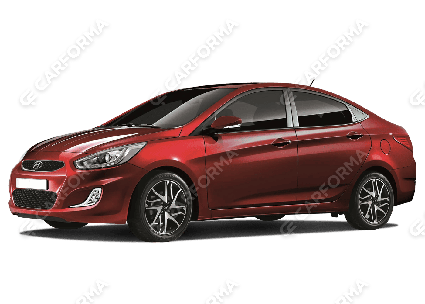 EVA коврики на Hyundai Solaris I 2010&nbsp;-&nbsp;2017