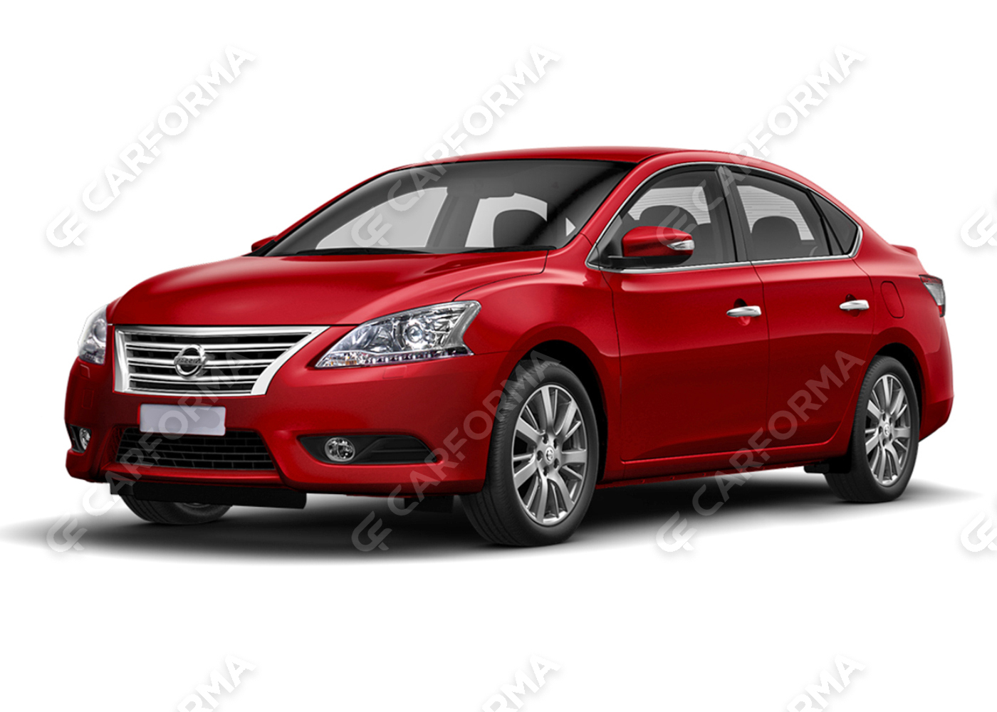 Ворсовые коврики на Nissan Sentra (B17) 2012&nbsp;-&nbsp;2019