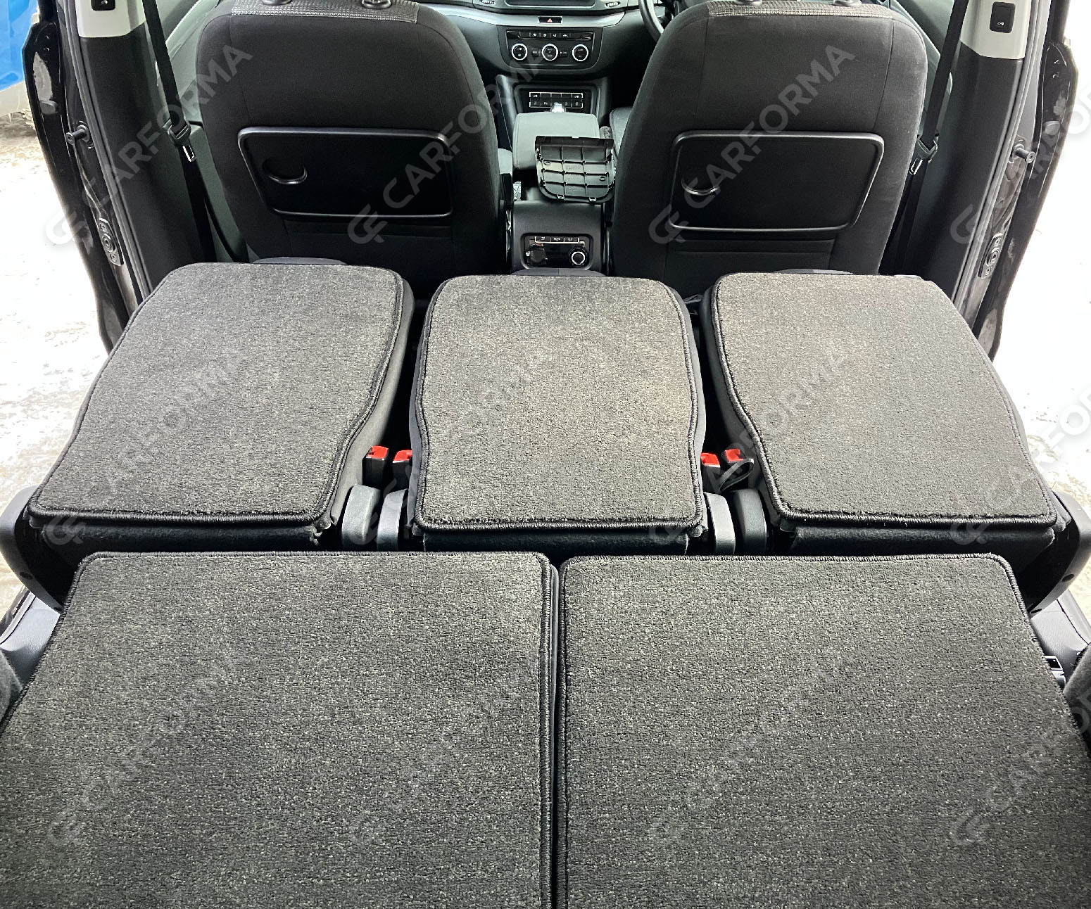 Ворсовые коврики на Volkswagen Sharan II 2010&nbsp;-&nbsp;2022 в Стерлитамаке