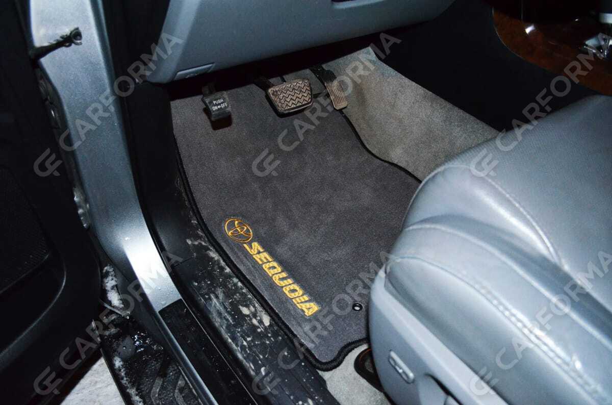 Ворсовые коврики на Toyota Sequoia II 2007&nbsp;-&nbsp;2022 в Стерлитамаке