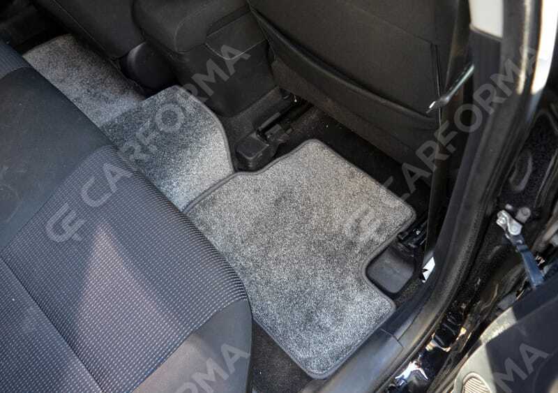 Ворсовые коврики на Mitsubishi Lancer X 2007&nbsp;-&nbsp;2017 в Стерлитамаке