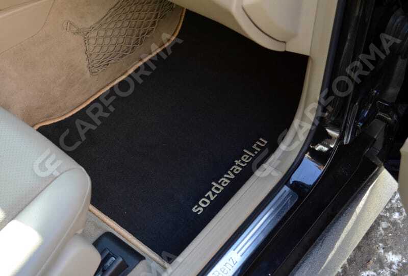 Ворсовые коврики на Mercedes GLK (X204) 2008&nbsp;-&nbsp;2015 в Стерлитамаке
