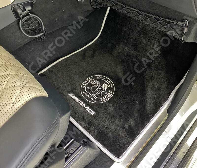Ворсовые коврики на Mercedes G (W463) рестайлинг 2001&nbsp;-&nbsp;2018 в Стерлитамаке