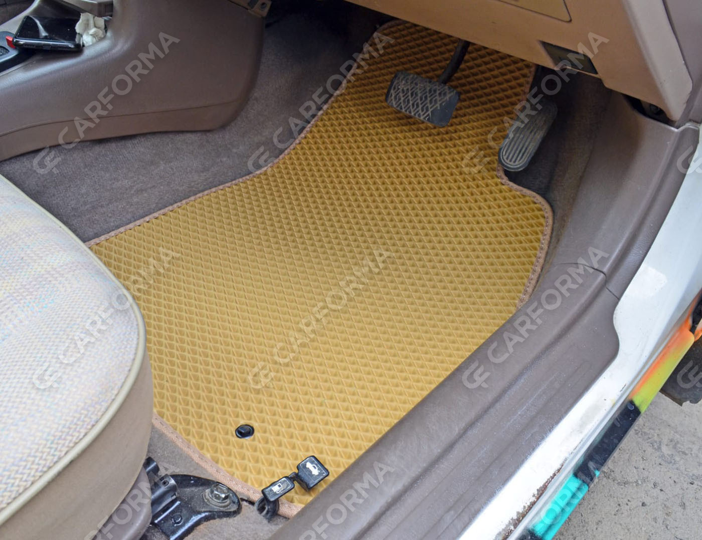 Ворсовые коврики на Toyota Cynos (L50) 1995&nbsp;-&nbsp;1999 в Стерлитамаке