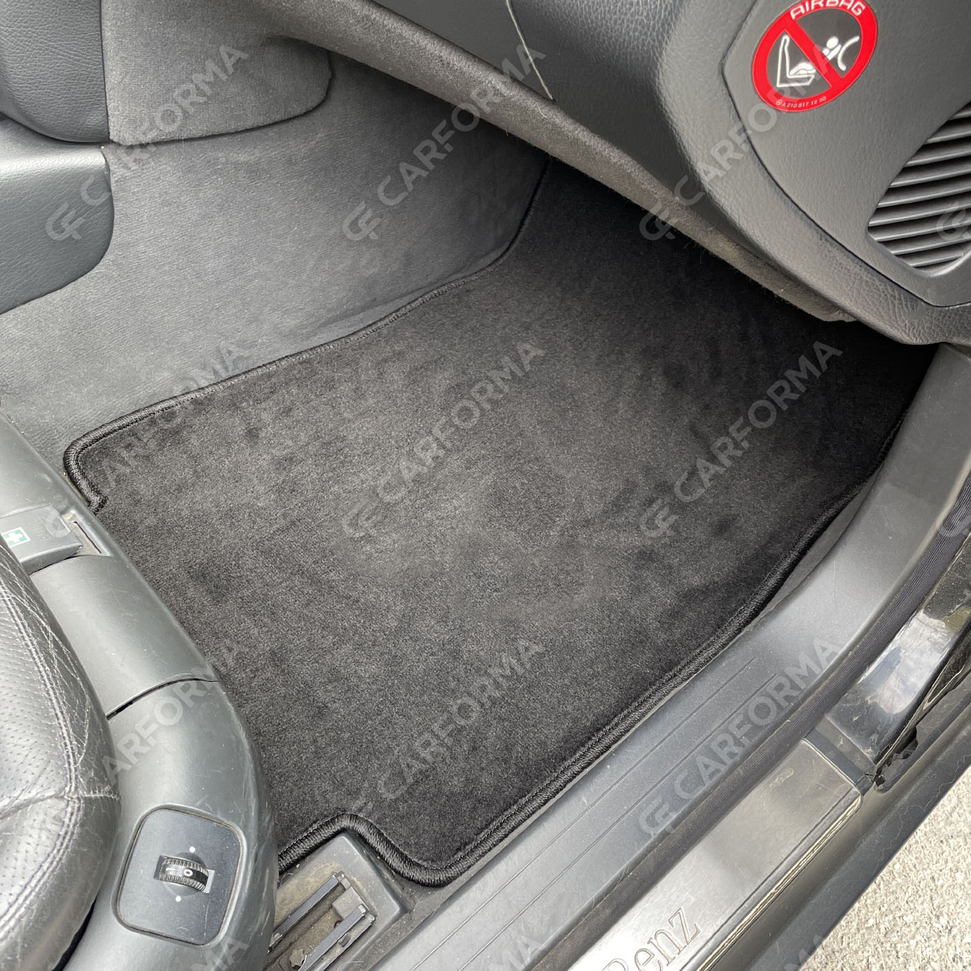 Ворсовые коврики на Mercedes S (W220) 1998&nbsp;-&nbsp;2005 в Стерлитамаке