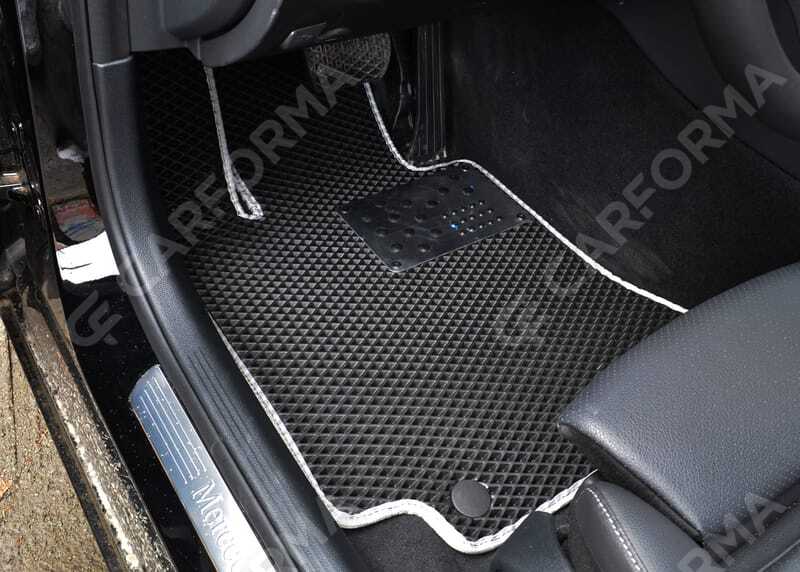 Ворсовые коврики на Mercedes C (W205) 2014&nbsp;-&nbsp;2023 в Стерлитамаке