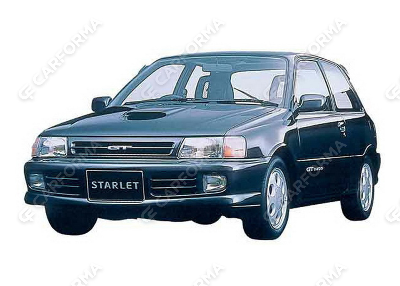Ворсовые коврики на Toyota Starlet (P80) 1989&nbsp;-&nbsp;1995 в Стерлитамаке