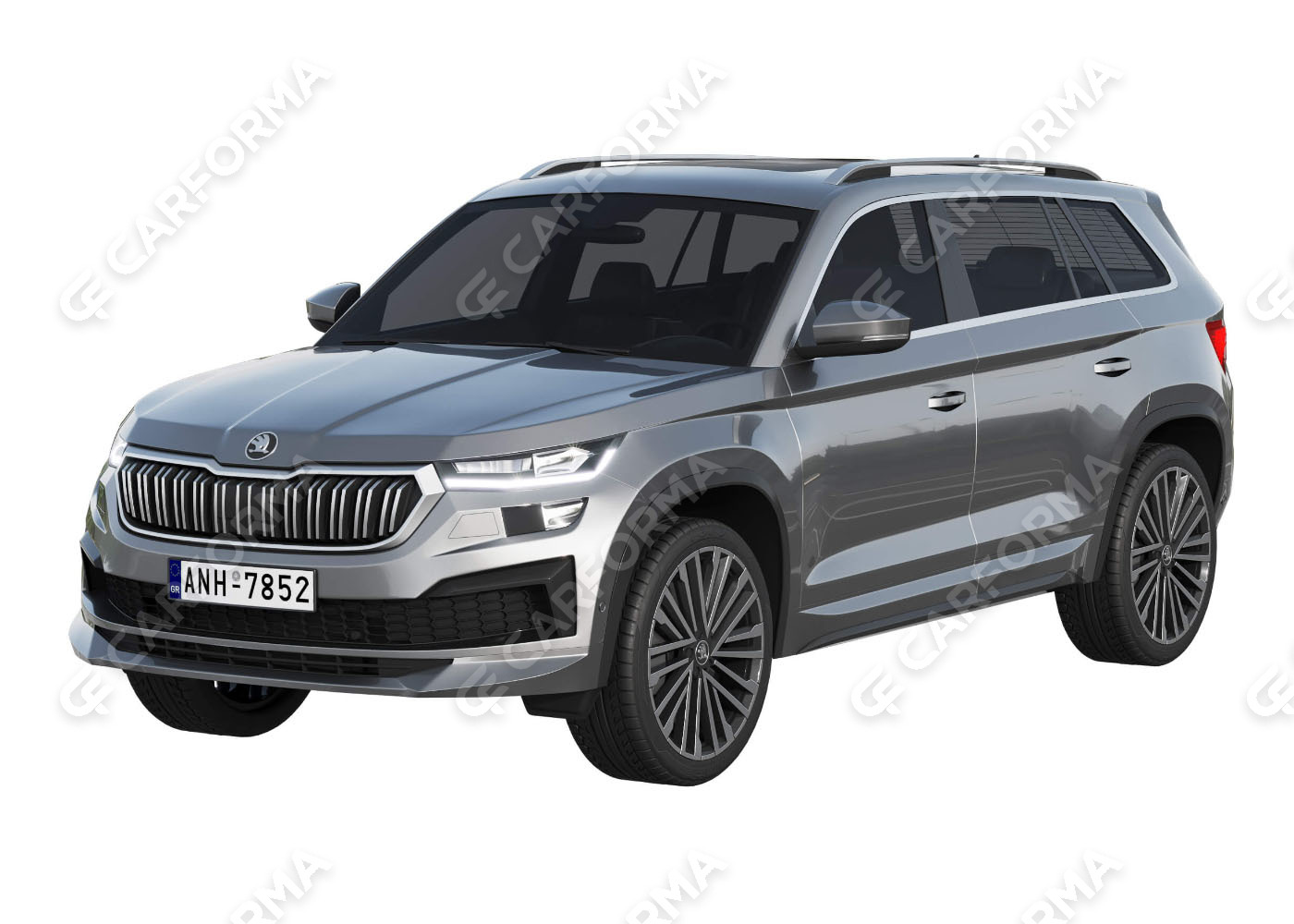 Ворсовые коврики на Skoda Kodiaq I 2016&nbsp;-&nbsp;2026