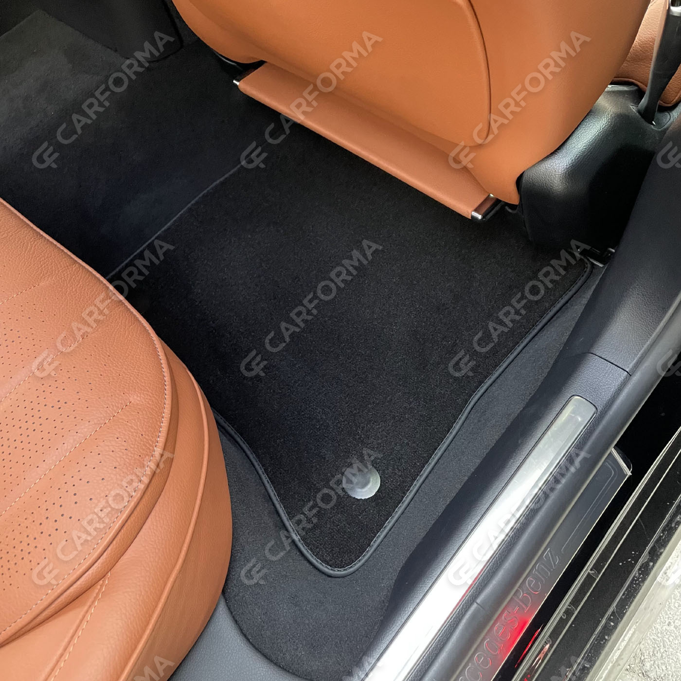 Ворсовые коврики на Mercedes S (W223, V223) 2020&nbsp;-&nbsp;2026 в Стерлитамаке