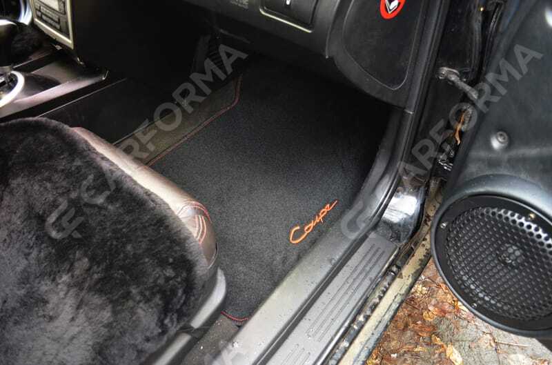 Ворсовые коврики на Hyundai Tiburon II 2001&nbsp;-&nbsp;2009 в Стерлитамаке