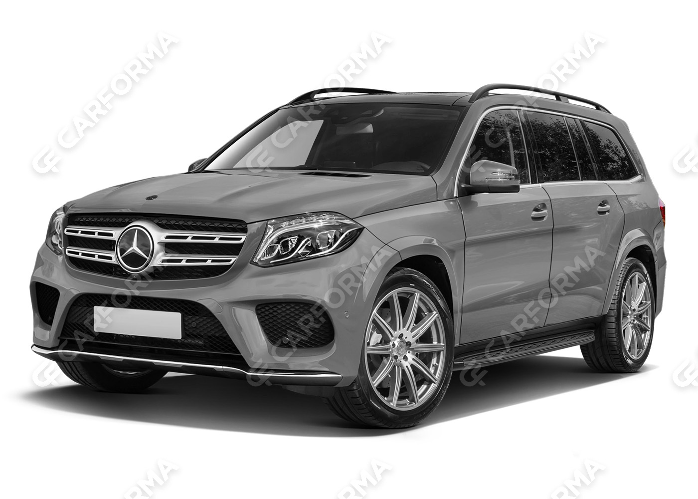 Ворсовые коврики на Mercedes GLS (X166) 2015&nbsp;-&nbsp;2019