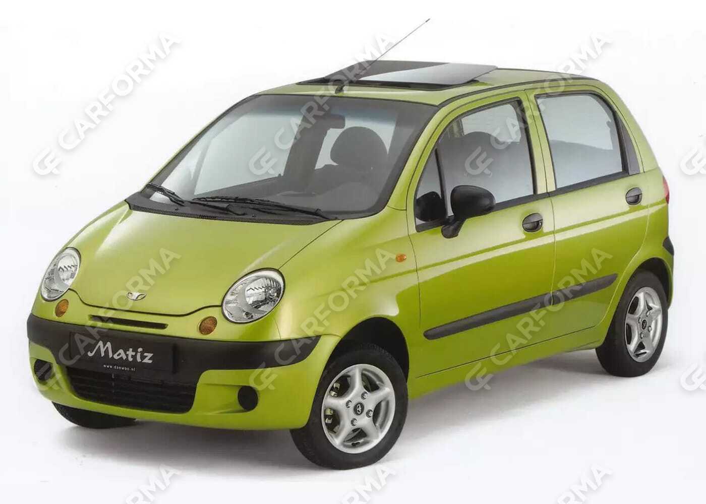 Ворсовые коврики на Chevrolet Spark I 1998&nbsp;-&nbsp;2018 в Стерлитамаке