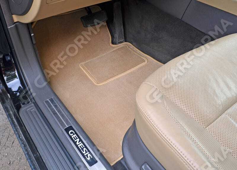 Ворсовые коврики на Hyundai Genesis I 2008&nbsp;-&nbsp;2014 в Стерлитамаке
