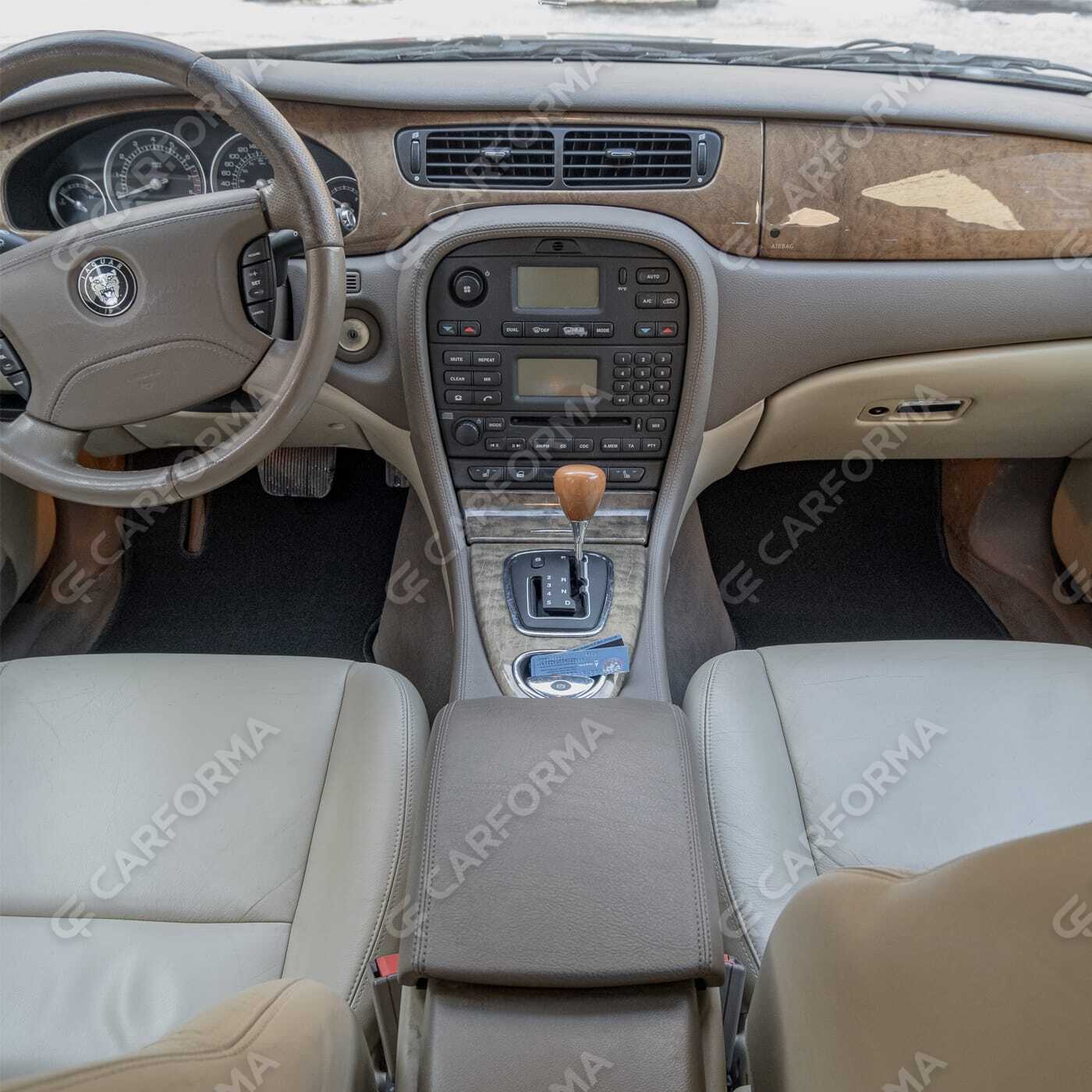 Ворсовые коврики на Jaguar S-Type 1998&nbsp;-&nbsp;2008 в Стерлитамаке