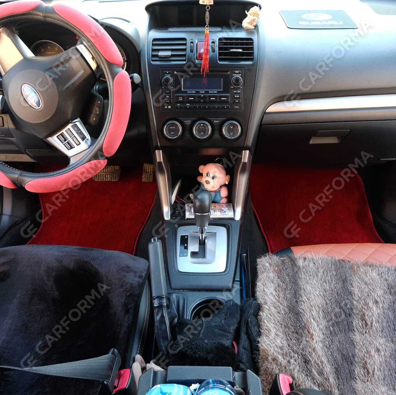 Ворсовые коврики на Subaru Forester IV 2012&nbsp;-&nbsp;2019 в Стерлитамаке