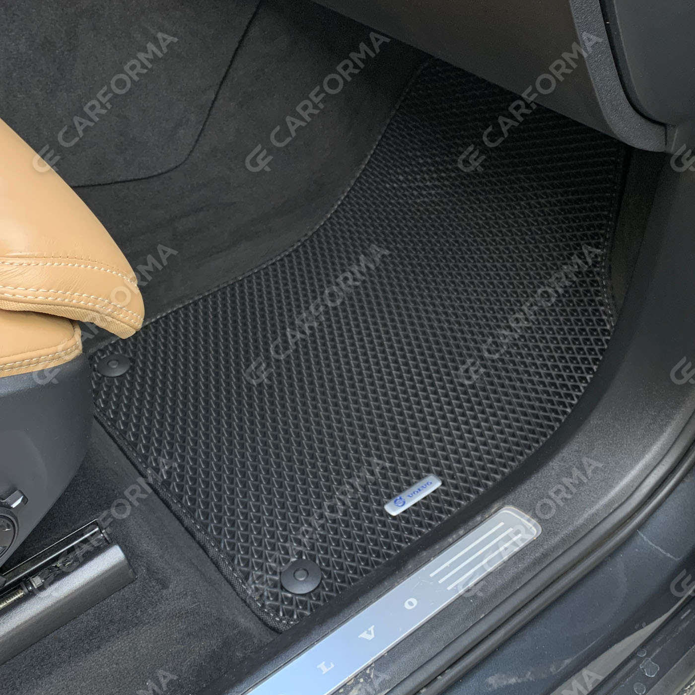 Ворсовые коврики на Volvo XC90 II 2014&nbsp;-&nbsp;2026 в Стерлитамаке
