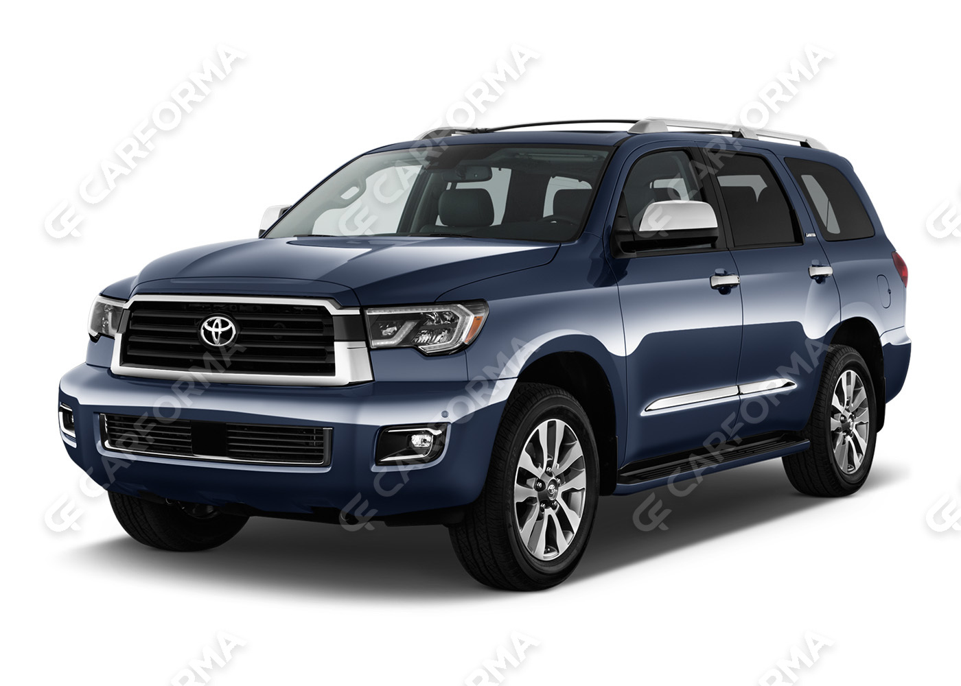Ворсовые коврики на Toyota Sequoia II 2007&nbsp;-&nbsp;2022