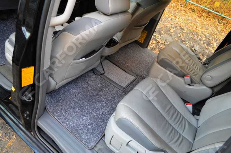 Ворсовые коврики на Toyota Sienna III 2010&nbsp;-&nbsp;2020 в Стерлитамаке